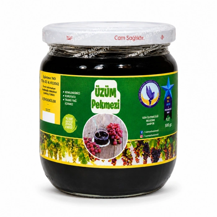 Üzüm Pekmezi 500 Gr