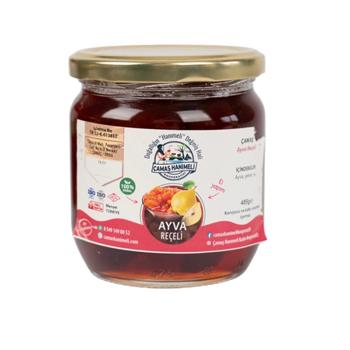 Ayva Reçeli 485 gr (Doğal-Ev Yapımı)