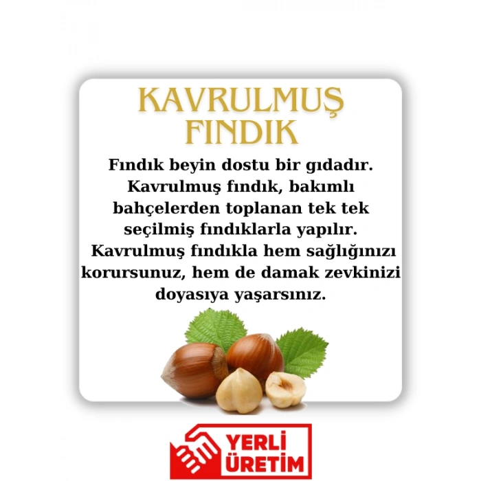 Çifte Kavrulmuş Fındık 500 GR