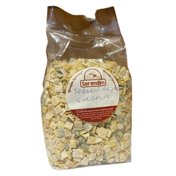 Sebzeli Erişte 500 Gr