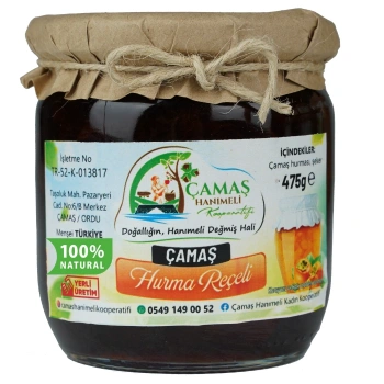 Hurma Reçeli 475 gr (Doğal-Ev Yapımı)