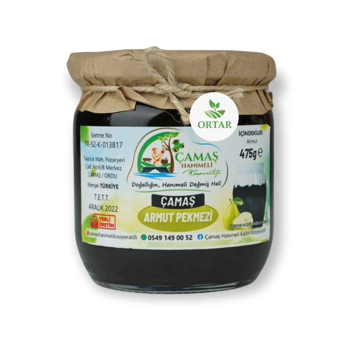 Armut Pekmezi 450 Gr (Doğal-Ev Yapımı)