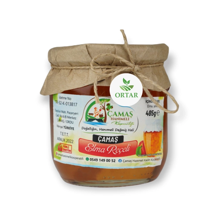 Elma Reçeli 475 gr (Doğal-Ev Yapımı)