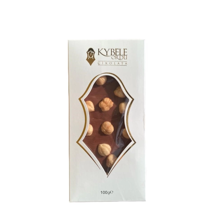 Kybele Fındıklı Sütlü Çikolata Tablet  100 GR