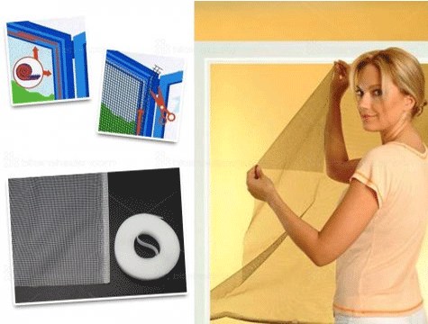 Nevamel® Pencere Cam Sinekliği ( 70 cm x 125 cm. ) (1431)