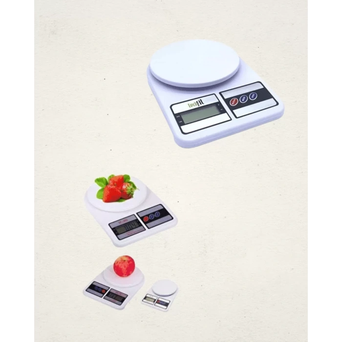 Nevamel® 10 Kg Kapasiteli LCD Ekranlı Dijital Mutfak Tartıs Yeni Nesil