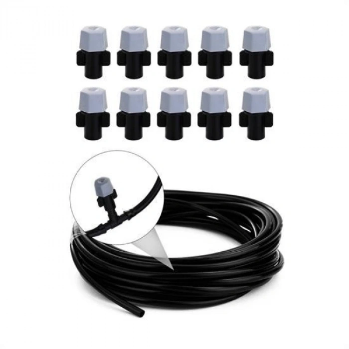 Nevamel 10 Metre Kendin Yap Açık Alan Serinletme ve Nemlendirme Sistemi