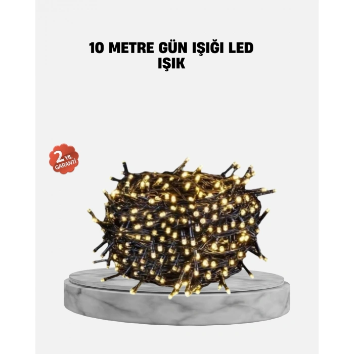 Nevamel 10 Metre LED Işıklı Dekoratif Parti ve Kutlama Aydınlatması