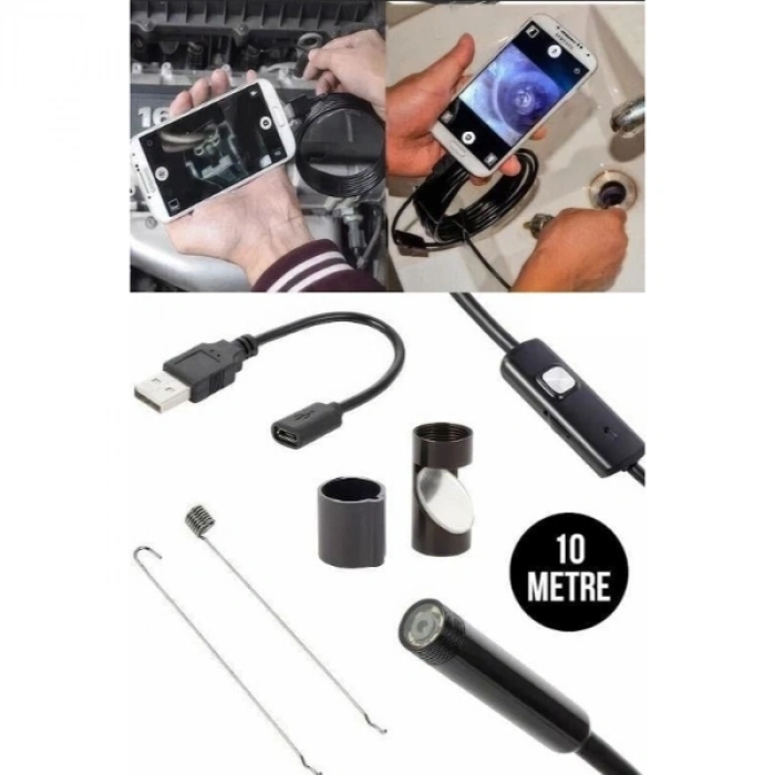 Nevamel 10 Metre Yılan Kamera