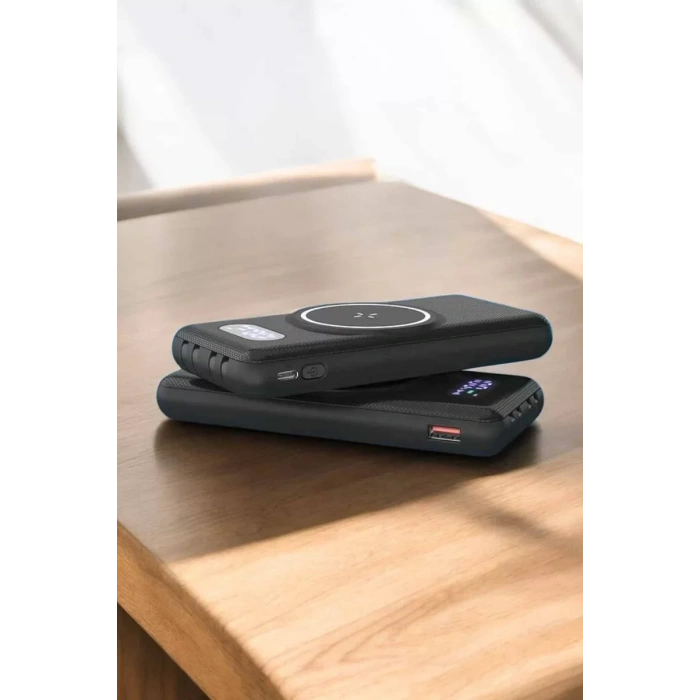 Nevamel® 10.000 Mah Powerbank 4 Portlu Hızlı Şarj Dijital Göstergeli