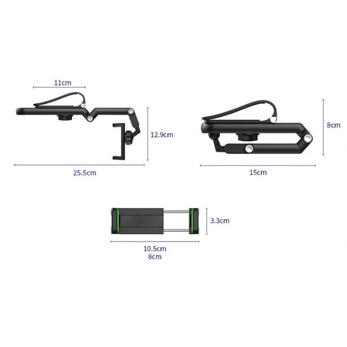 Nevamel 1080° Dönebilen Çok Fonksiyonlu Telefon Tutucu