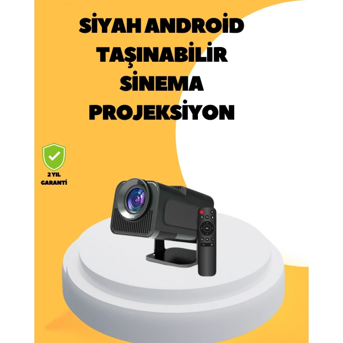 Nevamel 1080P Full HD Çözünürlük ve 4K Destekli Projektör