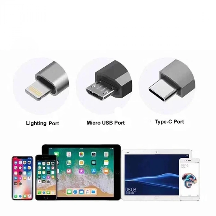 Nevamel 1080p Hdmi 2 İn1 Cast Telefondan Tv Wireless Dönüştürücü Adaptör-(5775)