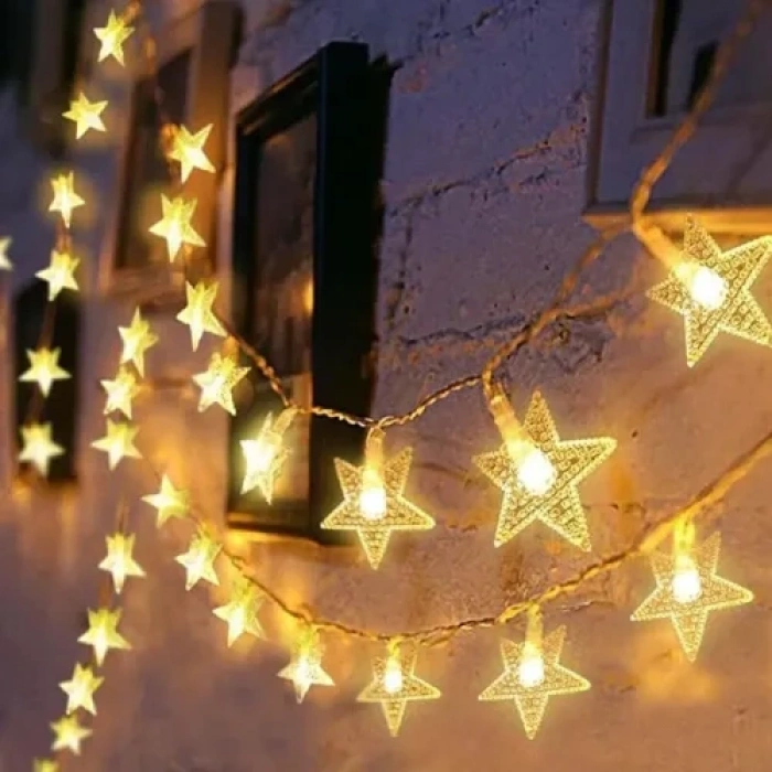 Nevamel 10m 60 LED Yıldız Lamba