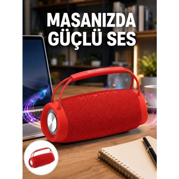 Nevamel® 10W Güçlü Stereo Ses Sunan IPX6 Bluetooth Hoparlör Yeni Nesil