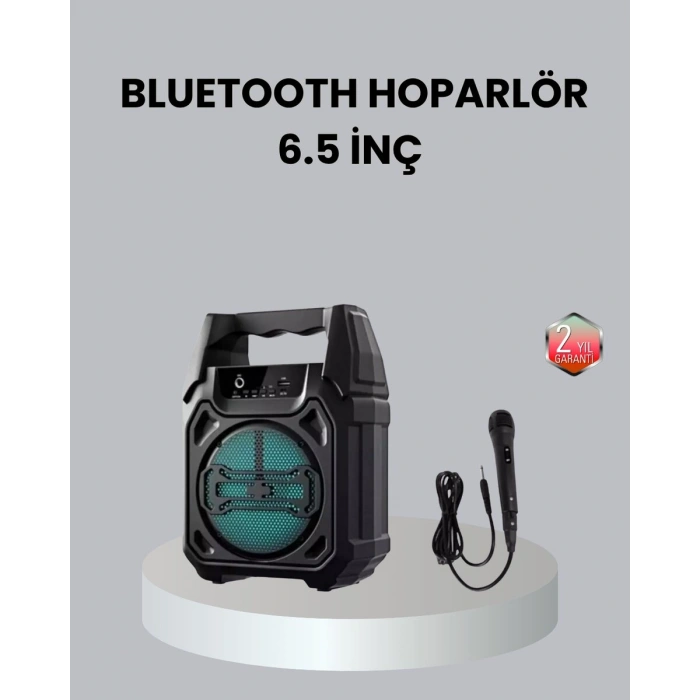Nevamel® 10W Gücünde Kablosuz Hoparlör – Şarjlı FM Radyolu ve Taşınabilir