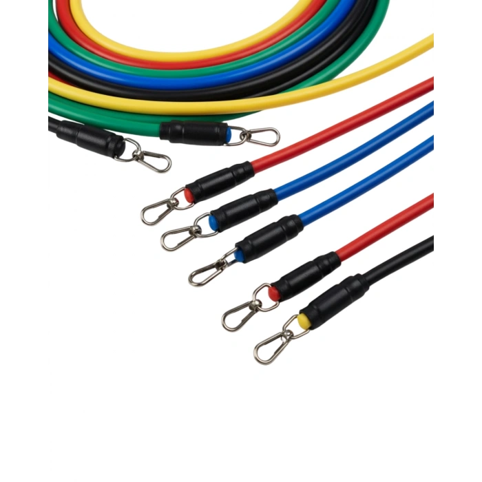 Nevamel® 11 Parça Çok Fonksiyonlu Kapı Arkası Egzersiz Bandı Ev Tipi Spor Seti