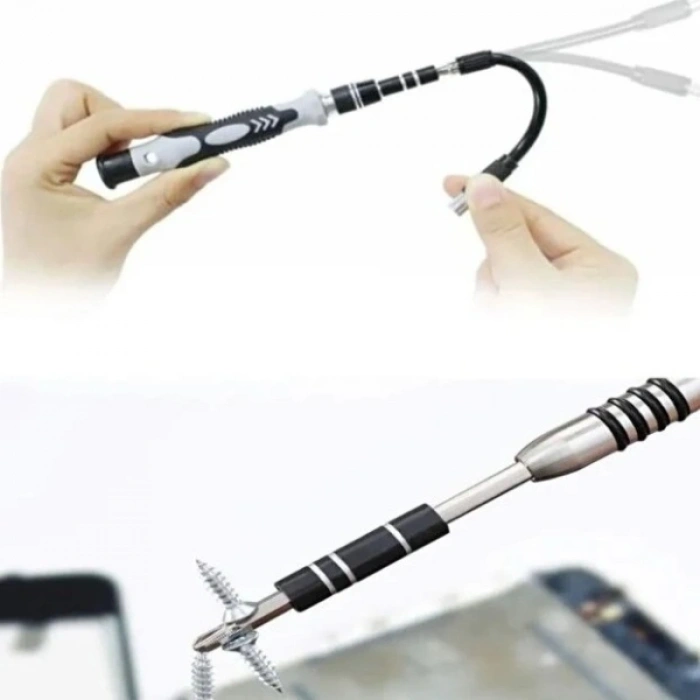 Nevamel 115 Parça Manyetik Uçlu Hassas Tornavida Seti