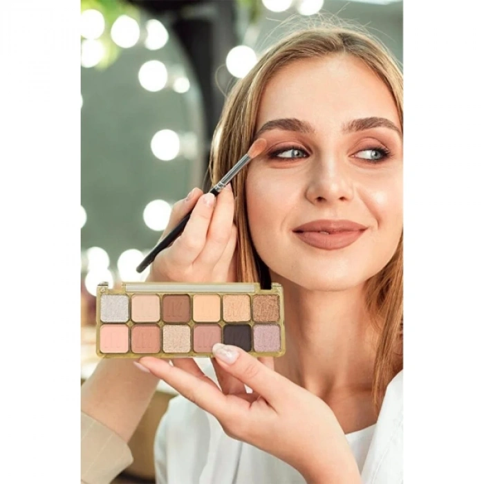 Nevamel® 12li Sedefli Ve Mat Far Paleti - 3lü Set