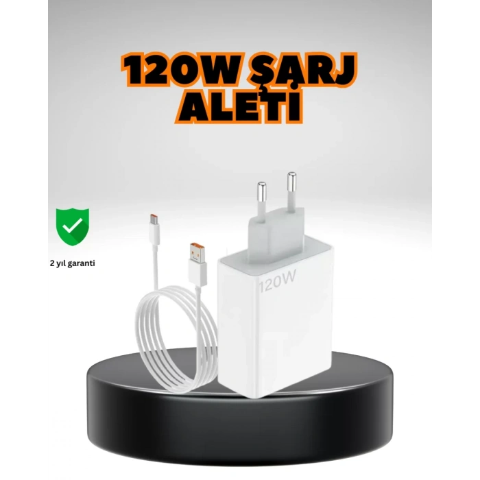 Nevamel® 120 Watt Ultra Hızlı Şarj Seti Realme 7 8 9 Pro Uyumlu