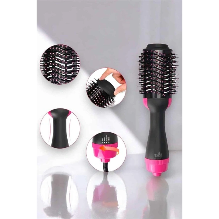 Nevamel 1200 Watt Gücünde Negatif İyon Teknolojili 3 Isı Kademeli Fön Tarağı