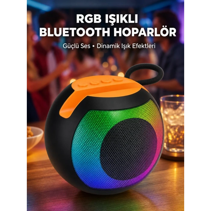 Nevamel® 1200mAh Uzun Pil Ömürlü Bluetooth Hoparlör Yeni Nesil