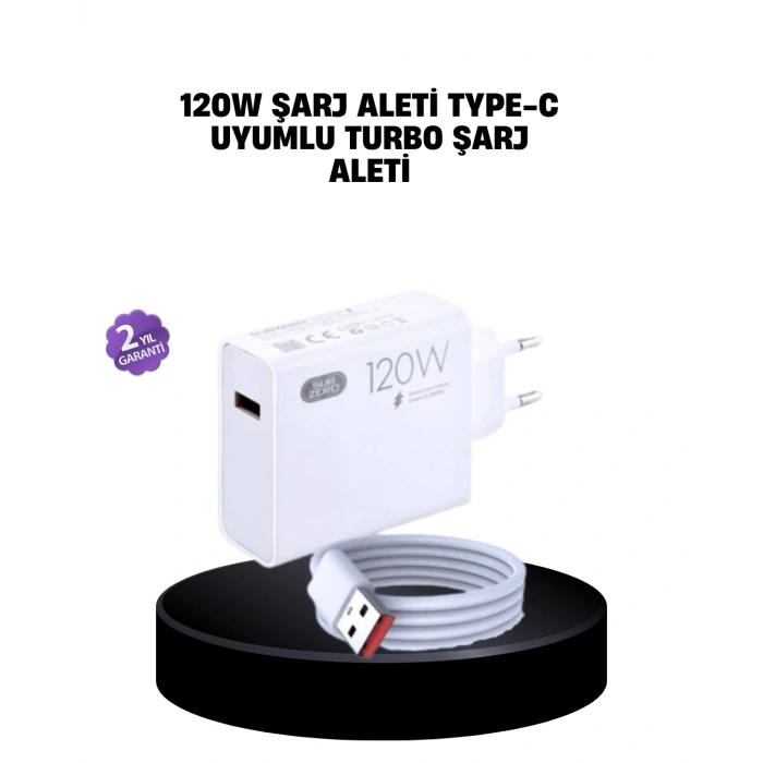 Nevamel 120W Mi Turbo Destekli Hızlı Şarj Cihazı Type-C Uyumlu Akım Korumalı