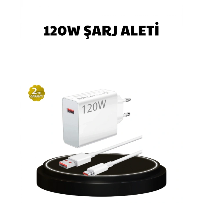 Nevamel® 120W Ultra Hızlı Şarj Adaptörü USB-C Destekli Güçlü Şarj Teknolojisi