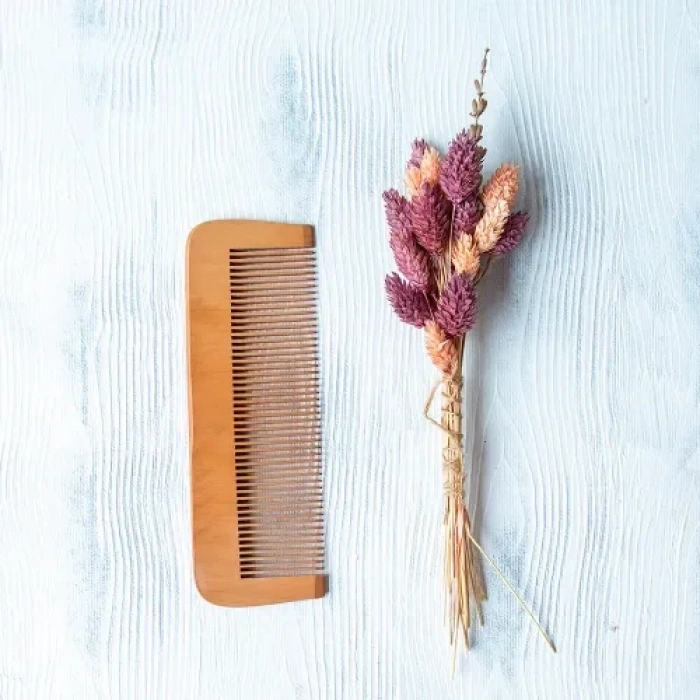 Nevamel 12li Ahşap Geniş Dişli Tarak Seti