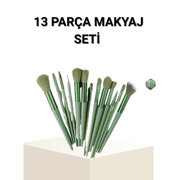 Nevamel 13’lü Profesyonel Makyaj Fırça Seti – Yumuşak Sentetik Kıllı Tüm Cilt Tiplerine Uygun