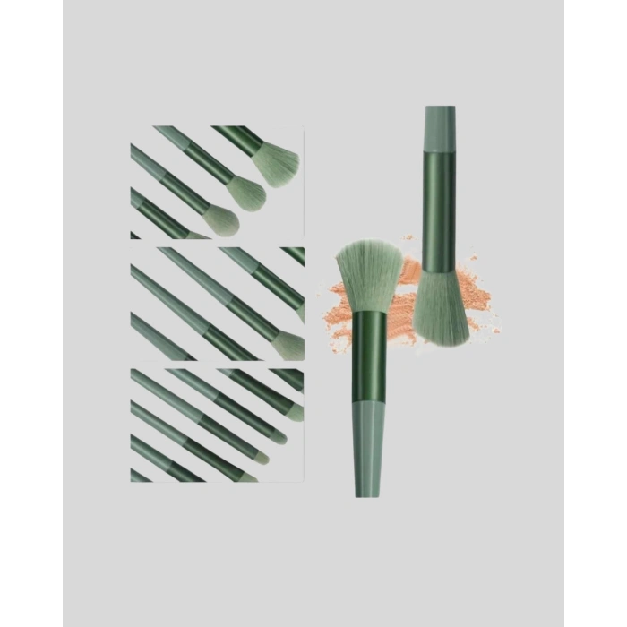 Nevamel 13’lü Yumuşak Kıllı Makyaj Fırça Seti – Profesyonel Kalite Hassas Ciltlere Uygun