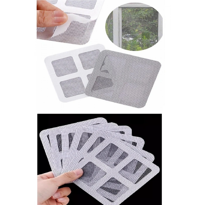 Nevamel® 15 Adet Yapışkanlı Kesilerek Kullanılabilir Yırtık Kapı-Pencere Sinekliği Onarım Tamir Bandı (1431)