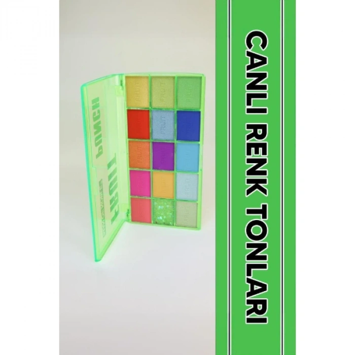 Nevamel® 15 Renkli Sedefli Mat Far Paleti - 2li Set