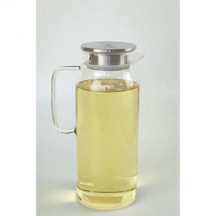 Nevamel 1500 ml Borosilikat Cam Su Sürahisi - Metal Kapaklı ve Isıya Dayanıklı