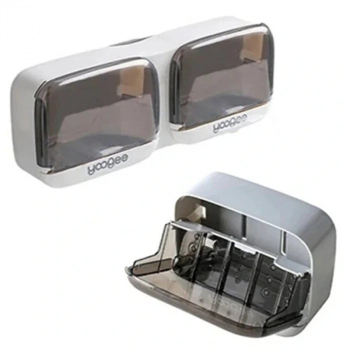 Nevamel 2li Kapaklı Sabunluk