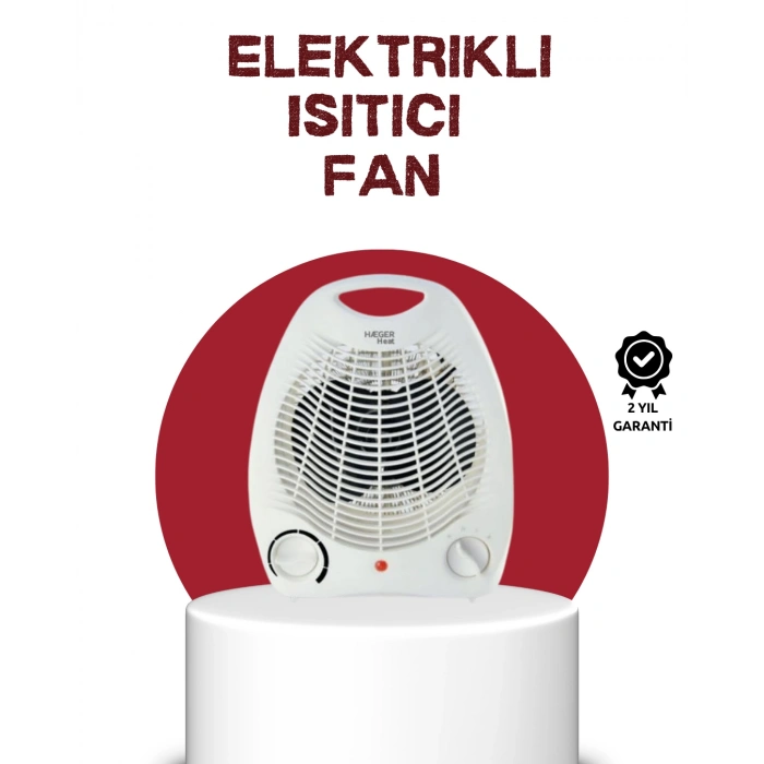 Nevamel 2000W Taşınabilir Elektrikli Fanlı Isıtıcı – Hızlı Isınma Kompakt Boy
