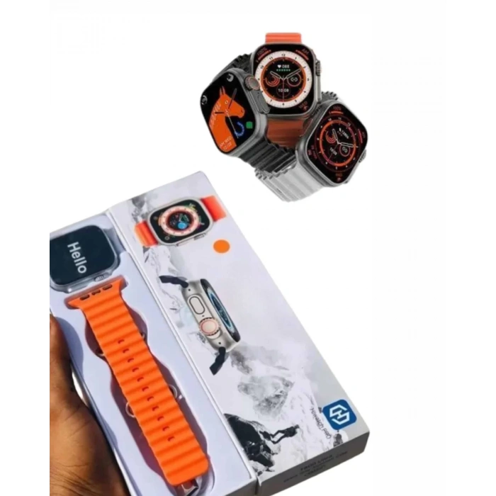 Nevamel® 2025 Model Akıllı Saat Kordon Hediyeli Çağrı Cevaplama Uzun Pil Süreli Android İOS Uyumlu