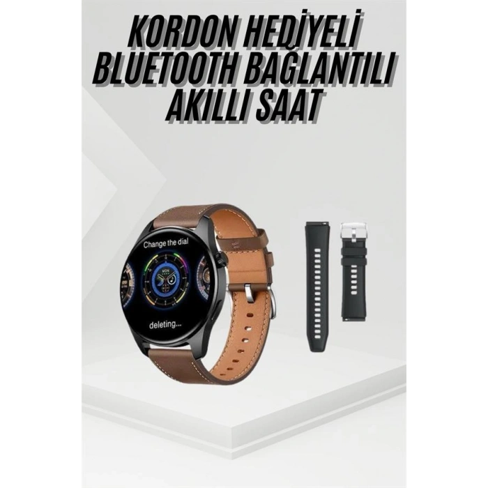 Nevamel 2025 Model Akıllı Saat Titreşimli Uyku ve Sağlık Takibi NFC ve GPS Uyumlu