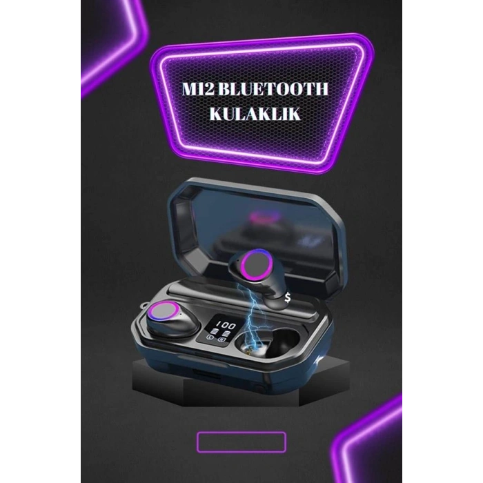 Nevamel 2025 Model Akıllı Saat ve Bluetooth Kulaklık 5.0 Bluetooth Bağlantılı Dokunmatik Ekran