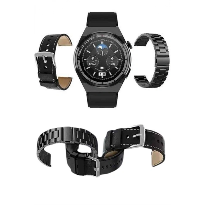 Nevamel 2025 Model Yeni Nesil GPS Uyumlu Uyku Takibi Ve Sağlık Takibi Spor Modları