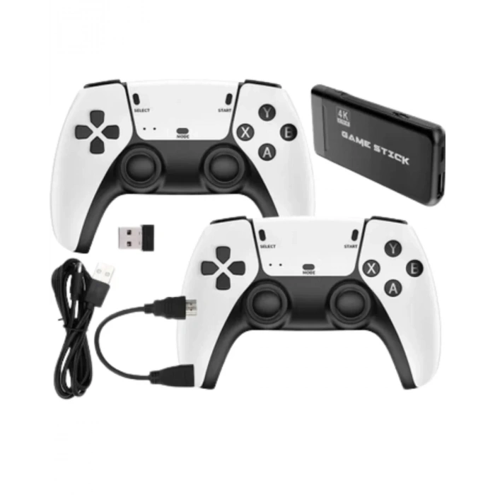Nevamel® 20600 Oyunlu Retro Oyun Konsolu Kablosuz Joystick Yeni Nesil