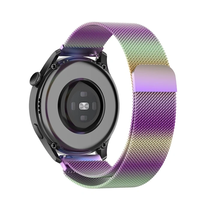 Nevamel 20MM Samsung watch huawei watch KayışKordon Metal Milano Loop-(5775)