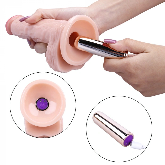 Nevamel® 21Cm Gerçekçi Dildo Yapay Penis