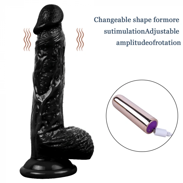 Nevamel® 21Cm Gerçekçi Zenci Dildo Penis