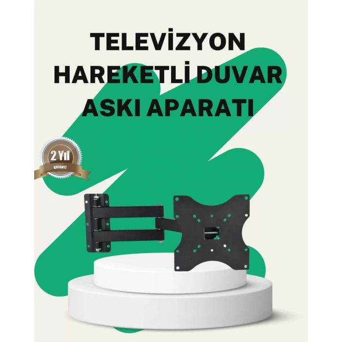 Nevamel® 22–49 İnç TV Uyumlu Hareketli Duvar Askı Aparatı
