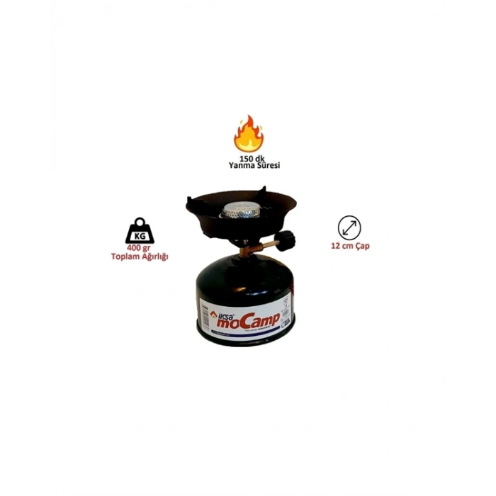 Nevamel 220 gr Gaz Tüpüyle 4 Saat Yanabilen Verimli Kamp Ocağı