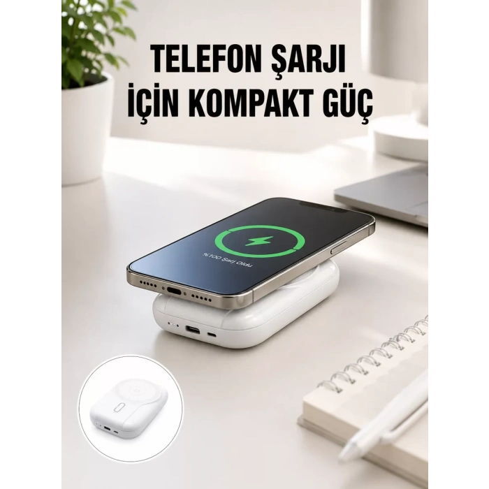 Nevamel® 22.5W Süper Hızlı Şarjlı Çok Fonksiyonlu 10000 mAh Powerbank Yeni Nesil