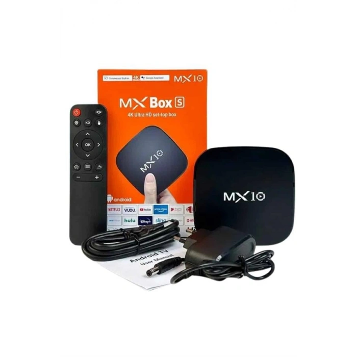 Nevamel 2.4G Wifi Tv Box Medya Oynatıcı TV Uyumlu MX Box Kutusu Android TV