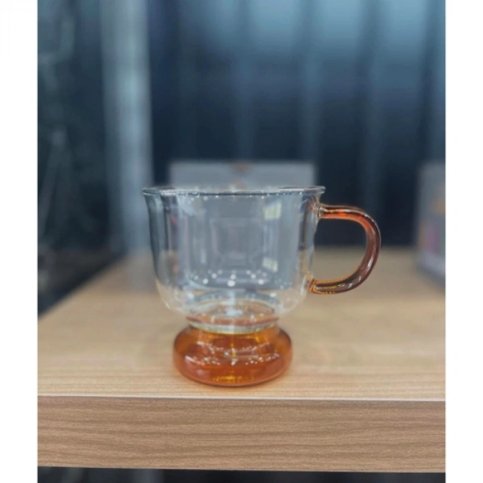 Nevamel 250 ml Renkli Cam Bardak