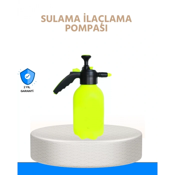 Nevamel® 2L Bahçe ve Araç Temizlik Pompası Bakır Uçlu Basınçlı Sprey